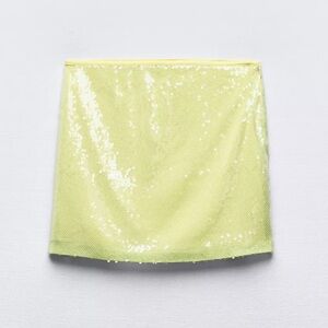 ZARA Sequin skirt